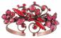 Preview: Twisted Flowers Bangle in red (antique copper) Konplott